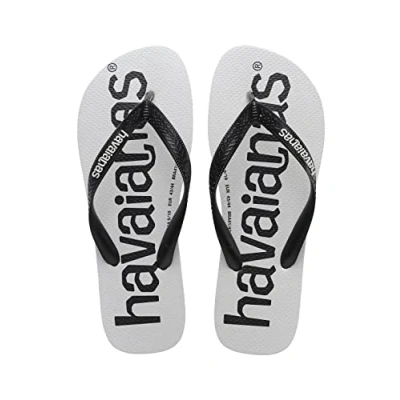 Abbildung von Havaianas Top Logomania Flip Flops Unisex, Schwarz/Schwarz, 45/46 EU