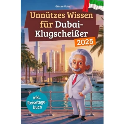Abbildung von Unnützes wissen für Dubai Klugscheißer: 222 lustige &amp; skurrile Fakten, die du nie wolltest, aber lieben wirst das ideale Geschenk echte Liebhaber (inkl. Reisetagebuch)
