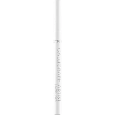 Abbildung von Catrice Calligraph Artist Matte Liner, Eyeliner, Nr. 070, Weiss, sofortiges Ergebnis, farbintensiv, matt, vegan, ohne Mikroplastikpartikel, Nanopartikel frei, Parfüm, 1er Pack (1.1ml)