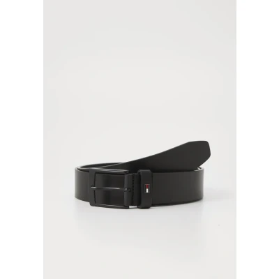Abbildung von Tommy Hilfiger Herren Gürtel Adan 3,5 cm Ledergürtel, Schwarz (Black), 95