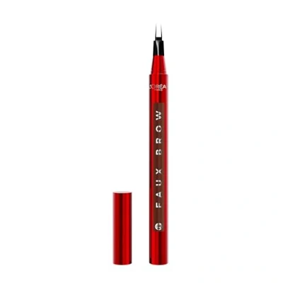 Abbildung von L’Oréal Paris Make Up, Infaillible Faux Brow Augenbrauenstift, Für langanhaltend definierte Brauen, Brunette, 12,4 g