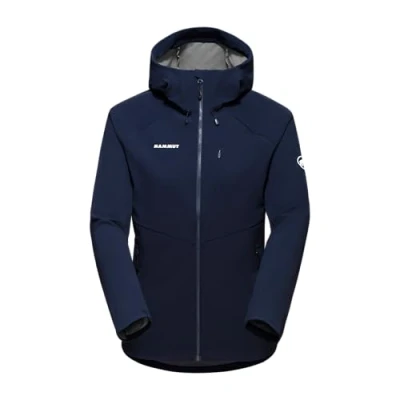 Abbildung von Mammut Ultimate Comfort Softshelljacke, Damen, Größe: Medium, Marine
