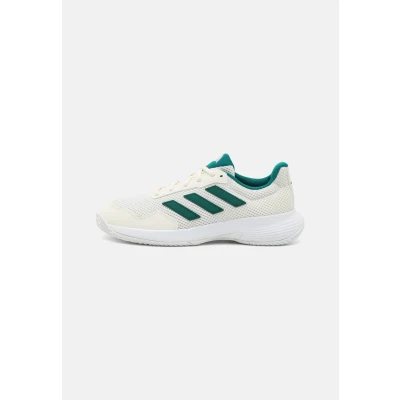 Abbildung von adidas Performance GAME SPEC 2 Multicourt Tennisschuh offwhite/collegiate green/footwear white, Herren, Größe: 39 1/3 Schuhe