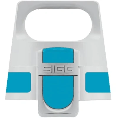 Abbildung von SIGG WMB ONE Top Aqua Verschluss (One Size), Ersatzteil für Trinkflasche, einhändig bedienbarer &amp; auslaufsicherer