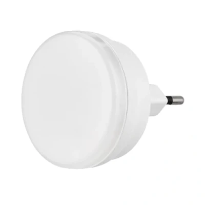Abbildung von REV Nachtlicht, sparsames Dauerlicht LED Nachtlampe 230V, 50Hz, 0,2W, Steckdosenlampe Leuchtfarbe blau, Gehäuse weiss