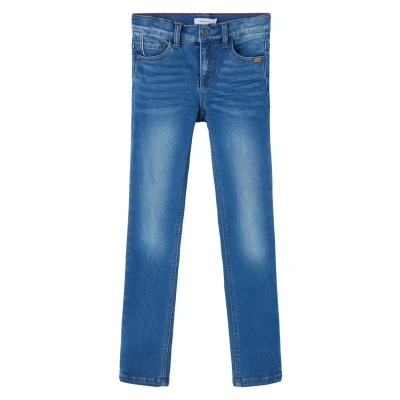 Abbildung von Name it Nkmtheo PANT Jeans Skinny Fit für Kinder, Größe: 104, Medium blue denim