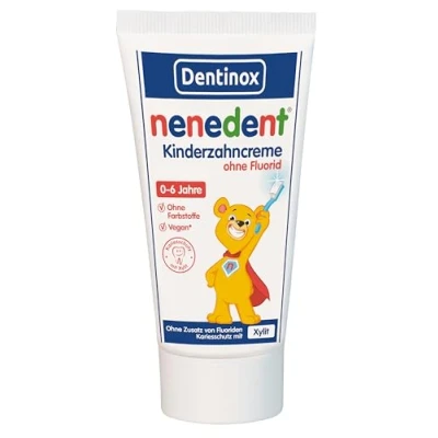 Abbildung von nenedent® Kinderzahncreme ohne Fluorid Kariesfrei auch für Kinder von 0 6 Jahren 13% Xylit 1x50 ml