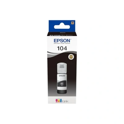Abbildung von Epson EP65580 Original 104 EcoTank Tintenflasche (ET 2710 ET 2711 2720 2726 4700 2712,ET 2721) schwarz, 65ml