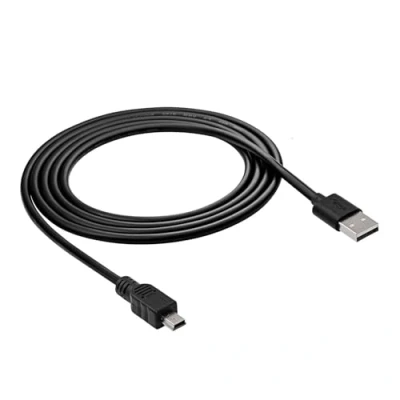 Abbildung von AKYGA Mini USB B 2.0 Stecker 5 Polig Kabel Sync Datenkabel Nikon Kamera 1.8 m AK 03