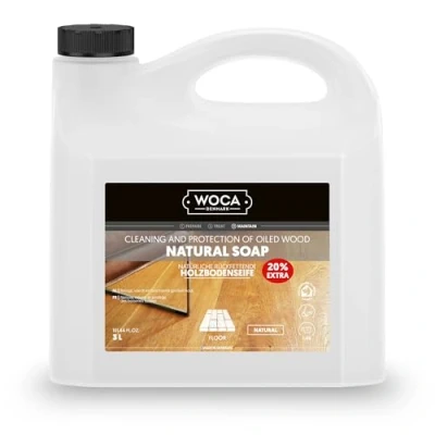 Abbildung von WOCA 511030A Holzbodenseife Natur 3 Liter