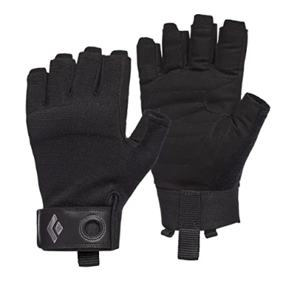 Abbildung von Black Diamond Unisex Crag Half Finger Gloves Kletter Handschuhe, Klettersteig, L