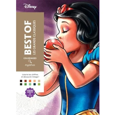 Abbildung von Coloriages mystères Disney Les Grands classiques Best of