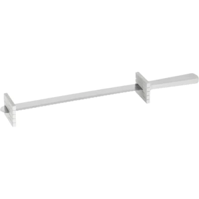 Abbildung von Original Kaiser Inspiration Tortenmesser mit Distanzhaltern 32 cm, Tortenschneider, Kuchenschneider, Tortenboden Schneidehilfe, extra scharfe Klinge, spülmaschinengeeignet