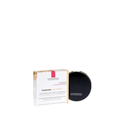 Abbildung von La Roche Posay Toleriane Mineral Kompakt Puder, Make up für empfindliche Haut, Formel mit mattierenden Pigmenten und Perlit, Mittlere Deckkraft LSF 25, Farbe: Beige Clair Nr. 11, 9 g