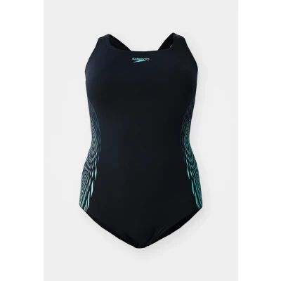 Abbildung von Speedo Womens Placement Medalist Badeanzug, Damen, Größe: 44, Dark teal