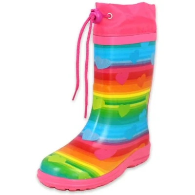 Abbildung von Beck Mädchen Regenboog Gummistiefel, Mehrfarbig, 25 EU