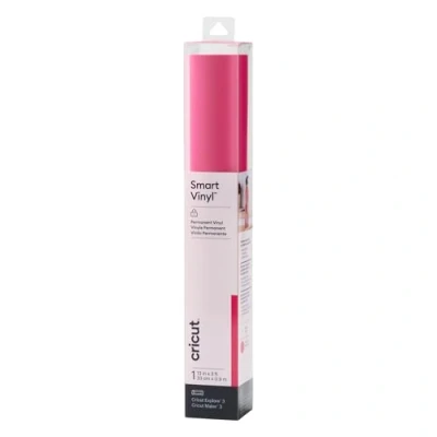 Abbildung von Cricut 2008631 Smart Vinyl Permanent 1 sheet 33cm x Party Pink, 0.9m (3ft)