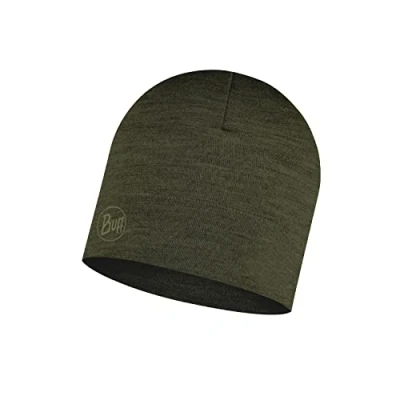 Abbildung von Buff Unisex Merino Lightweight Mütze, Solid Cloud, Einheitsgröße EU