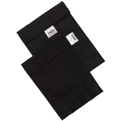 Abbildung von FRIO GROßE Diabetiker Insulin Kühltasche 19 x 14 cm schwarz Für bis zu 4 Pens Kühlt mit kaltem Wasser I Keine Kühlakkus notwendig Wiederverwendbar