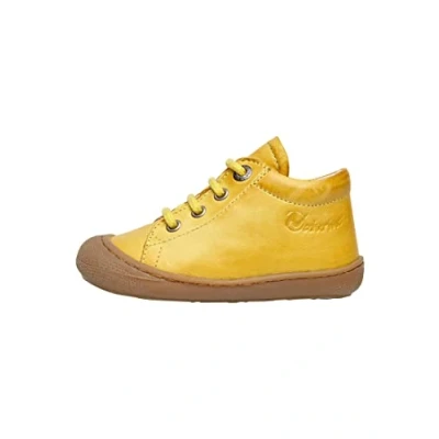 Abbildung von Naturino Cocoon Lauflernschuhe aus Nappaleder, gelb 25