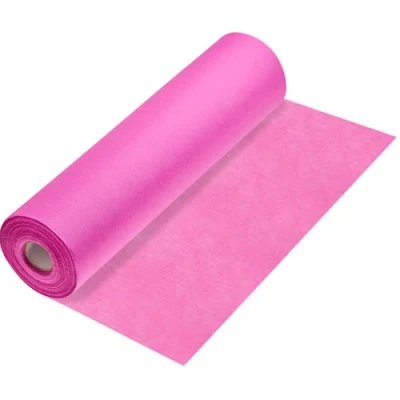 Abbildung von 100%Mosel Vlies Tischläufer, in Fuchsia Pink (30 cm x 25 m), dekoratives Tischband, edle Tischdeko für Geburtstage &amp; Hochzeiten, Bunte Dekoration zu besonderen Anlässen