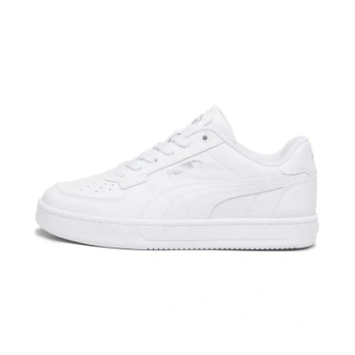 Abbildung von Puma Caven 2.0 Sneaker low für Kinder, Größe: 35.5, white/silver/black Schuhe