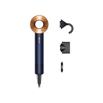 Abbildung von Dyson Supersonic™ Haartrockner Straight+Wavy (Nachtblau/Kupfer)
