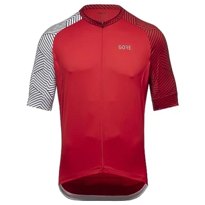 Abbildung von GORE WEAR Herren C5 Trikot, Rot/Weiß, M EU