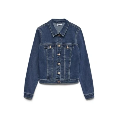 Abbildung von VERO MODA Damen Jeansjacke VMLuna 10279492 Medium Blue Denim L