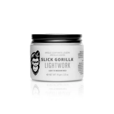 Abbildung von Slick Gorilla Lightwork Hair Styling Clay 70g (Haarstyling Ton auf Wasserbasis)