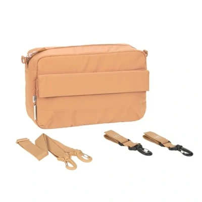 Abbildung von LÄSSIG Baby Kinderwagenorganizer Umhängetasche Kinderwagentasche inkl. Kinderwagenbefestigung/Casual Buggy Organizer Bag camel