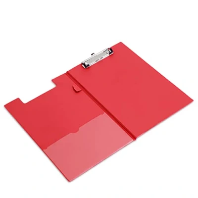 Abbildung von Rapesco VFDCB0R3 Klemmbrettmappe mit Einsteckfach A4+, Rot