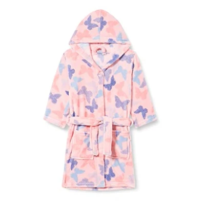 Abbildung von Playshoes Bathrobe Bademantel für Kinder, Größe: 158/164, Lightpink