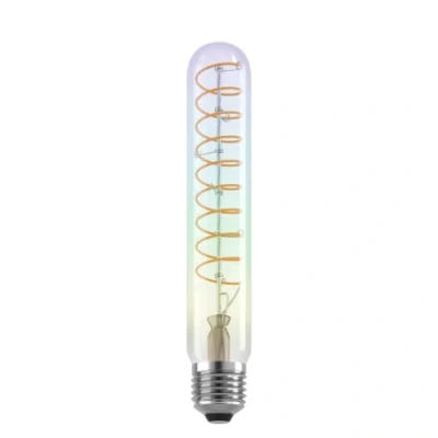 Abbildung von LED Lampe E27 4W T30 2000K Filament irisierend dim