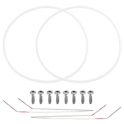 Abbildung von Reparatursatz Pumpentopf für Spülmaschinen von Bosch, Siemens, Neff Ø182mm Pumpentopfdichtung 12005317 12005744 bei Fehler E15 2 Pack
