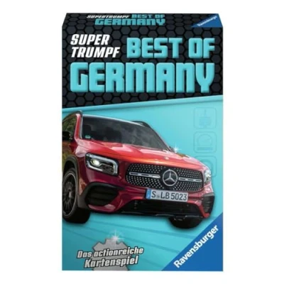 Abbildung von Ravensburger Kartenspiel, Supertrumpf Best of Germany 20688, Quartett und Trumpf Spiel für Technik Fans ab 7 Jahren