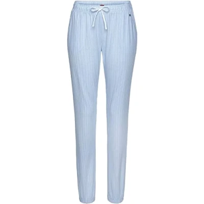Abbildung von s.Oliver Damen Ak 145 45 Pyjamaunterteil, Blau Gestreift, 32 34 EU