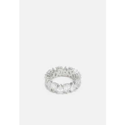 Abbildung von Swarovski Vittore PEAR Ring silvercoloured, Damen, Größe: 55, Silver coloured