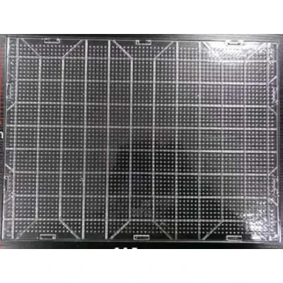 Abbildung von HPT Midi 5mm Bügelperlen XXL Stiftplatte für große Bügelbilder 36 x 26,5 CM (Kompatibel mit Hama Bügelperlen)