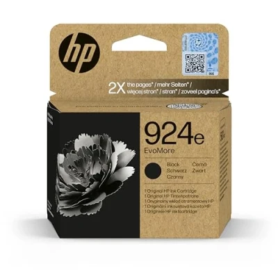 Abbildung von HP 924e EvoMore Schwarz Original Druckerpatrone