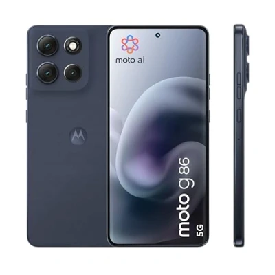 Abbildung von Motorola Moto g86 5G Smartphone (6,67“ Super HD Display, 50 MP Kamera mit AI, 8/256 GB, 5100 mAh, Android 15) Pantone Spellbound, inkl. Schutzcover