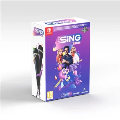 Abbildung von Let&#039;s Sing 2024 Nintendo Switch Spiel Mit 2 Mikrofonen