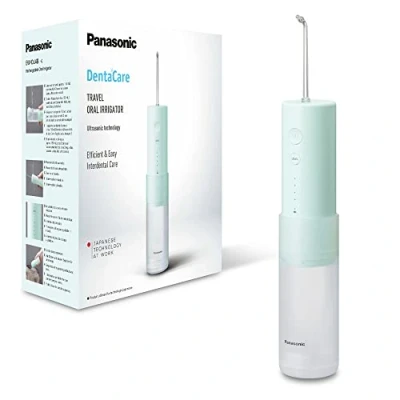 Abbildung von Panasonic EW DJ4B G Reise Munddusche, Wiederaufladbare mit Ultraschalltechnologie, 150 ml Wassertank, Schnelles Aufladen in 1 Stunde