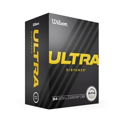 Abbildung von Wilson Golfbälle, Ultra Distance, Zweiteiliger Golfball, 24 Bälle, Weiß