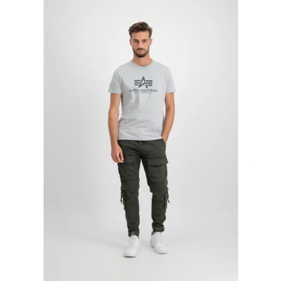 Abbildung von Alpha Industries Tshirt print, Herren, Größe: Large, Vintage grey