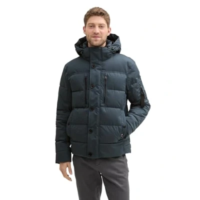 Abbildung von TOM Tailor MIT Abnehmbarer Winterjacke, Herren, Größe: Large, Stormy blue