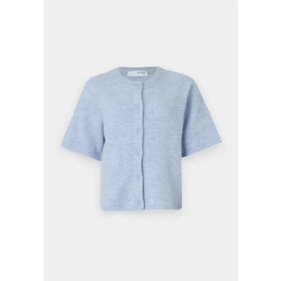 Abbildung von Selected Femme Slflulu Strickjacke blue, Damen, Größe: 34, Blue