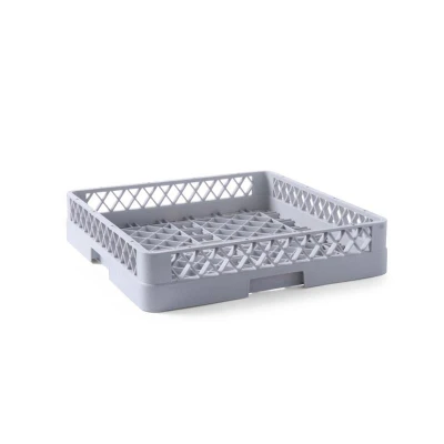 Abbildung von HENDI Spülkorb 50 x 10 cm grobmaschig Allzweck Polypropylen für Tabletts, Gastro Kunststoff Geschirrspülkorb Spülmaschine