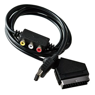 Abbildung von Mcbazel Sega Dreamcast Kabel Scart RGB AV Audiokabel Video Steckverbinder für