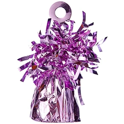 Abbildung von Amscan 991365 06 Ballongewicht Folie Rosa, 170 g